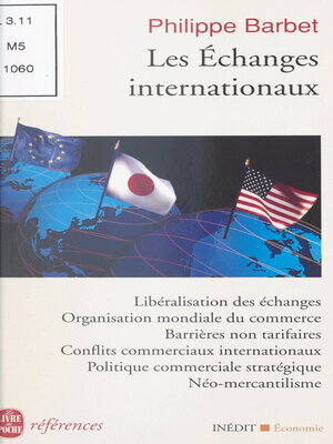 cover image of Les échanges internationaux